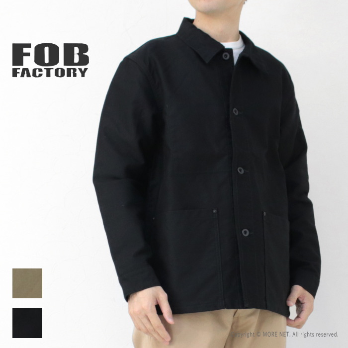 FOBファクトリー FOB FACTORY コードクロス デッキカバーオール F2451 メンズ 日本製 N-1 ジャケット /返品・交換不可/SALE セール | FOB FACTORY | 02