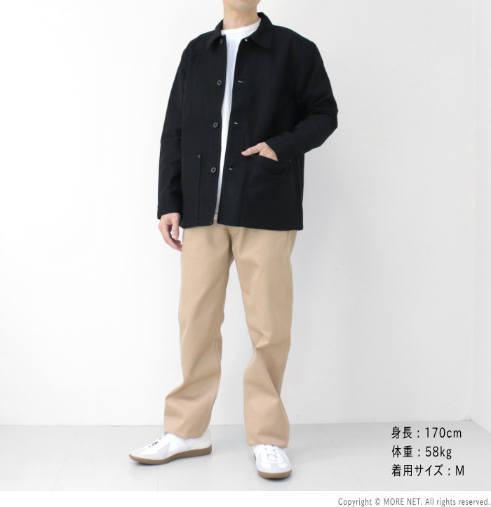 FOBファクトリー FOB FACTORY コードクロス デッキカバーオール F2451 メンズ 日本製 N-1 ジャケット /返品・交換不可/SALE セール | FOB FACTORY | 11