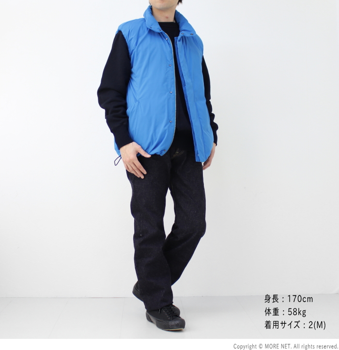 miffew（ミフュー） スタンドカラーダウンベスト FEW23WJK5112 メンズ