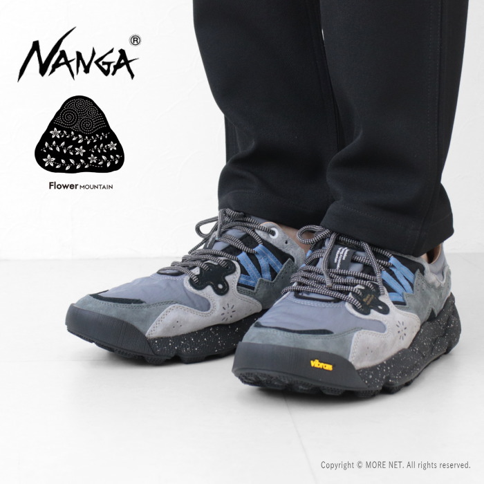 新品未使用 FlowerMOUNTAIN × NANGA スニーカー 27.5 FlowerMOUNTAIN（フラワーマウンテン） 返品送料無料 コラボ Flower
