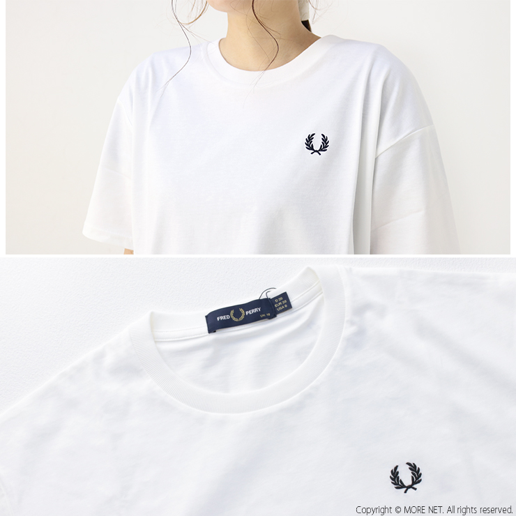FRED PERRY フレッドペリー クルーネックTシャツ G1142 半袖