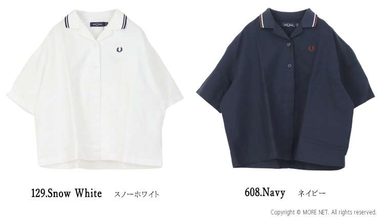 FRED PERRY（フレッドペリー） ティップドプラケットディテールシャツ