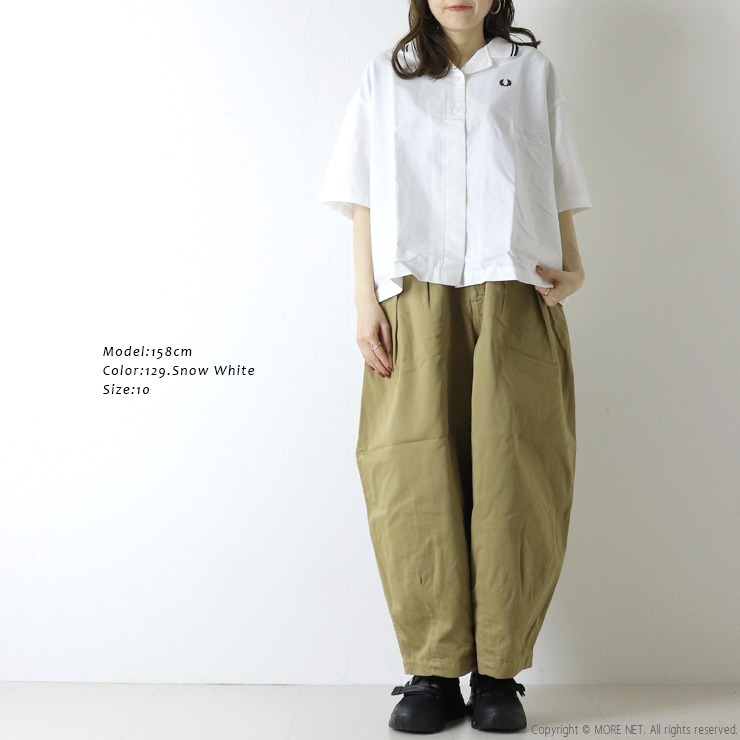 FRED PERRY（フレッドペリー） ティップドプラケットディテールシャツ