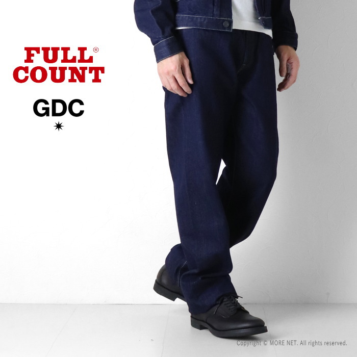 FULLCOUNT（フルカウント） FULLCOUNTxGDCコラボ ワイドデニム GFC1002