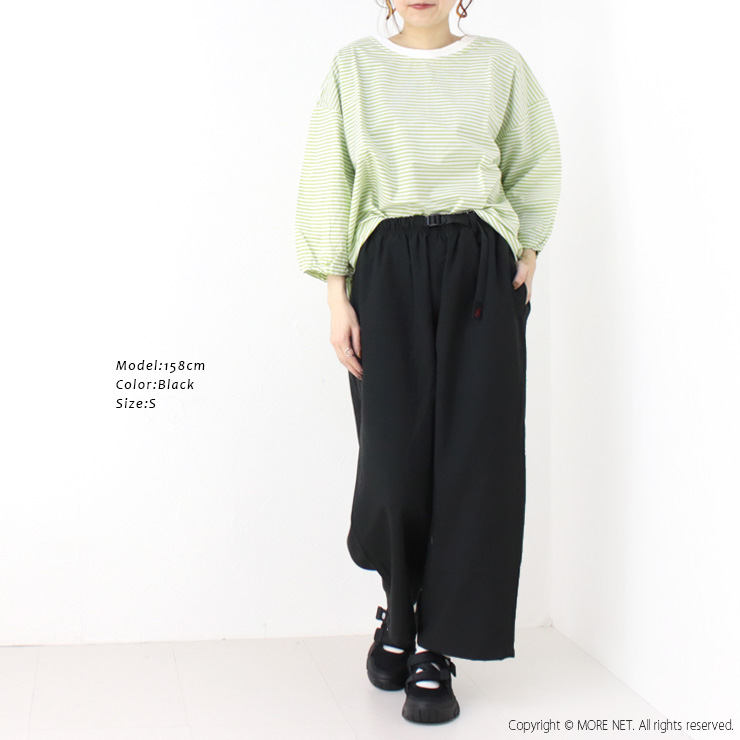 グラミチ GRAMICCI リネンブレンドバルーンパンツ GLP5-SJP14 ワイド 無地 ロゴ ボトム レディース 2025春夏 /返品・交換不可/SALE セール | GRAMICCI | 05