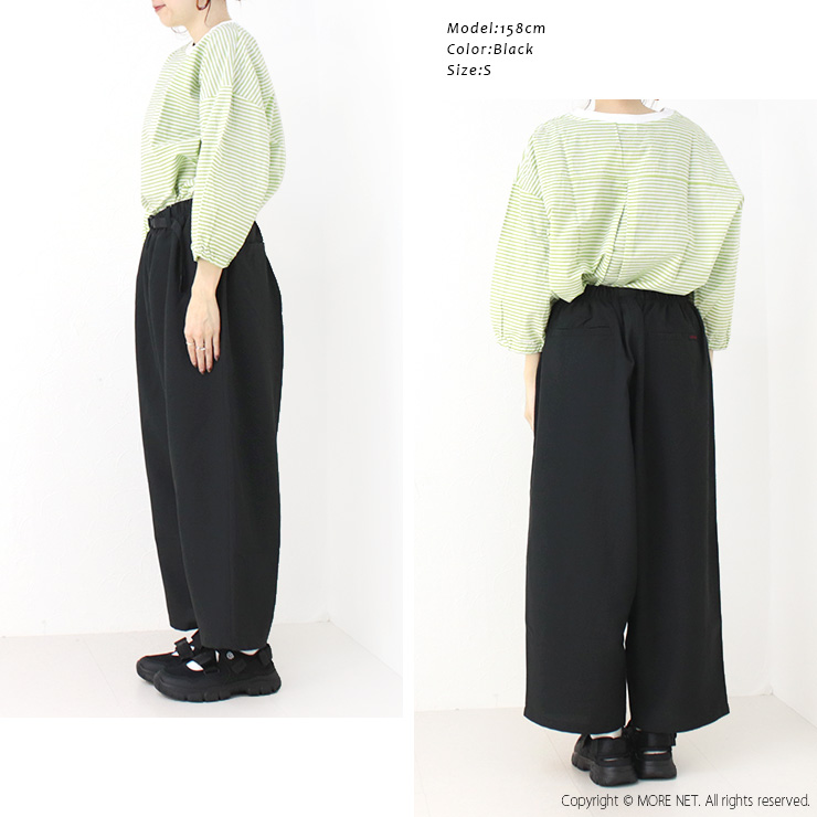 グラミチ GRAMICCI リネンブレンドバルーンパンツ GLP5-SJP14 ワイド 無地 ロゴ ボトム レディース 2025春夏 /返品・交換不可/SALE セール | GRAMICCI | 07