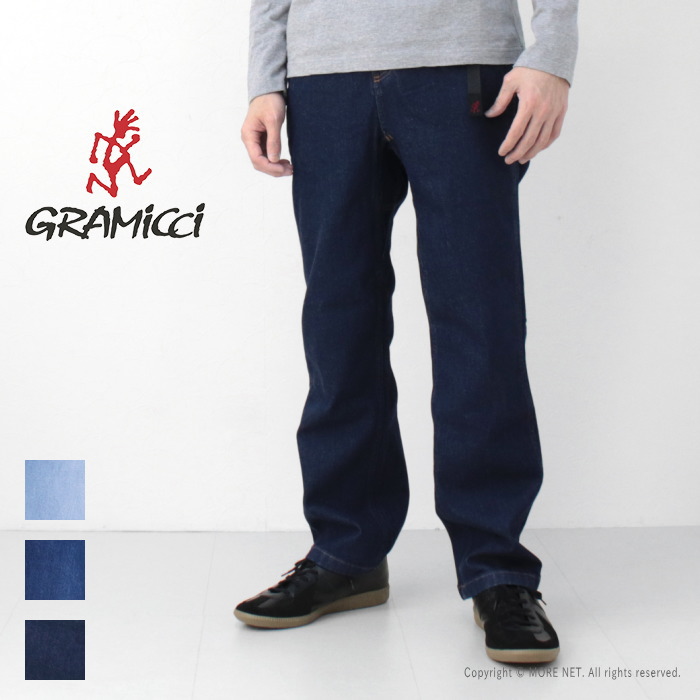 グラミチ Gramicci ストレッチデニムレギュラーフィットパンツ GMP5-SJP13 メンズ クライミング ジーンズ ストレート 2025春夏｜モアネット casual select