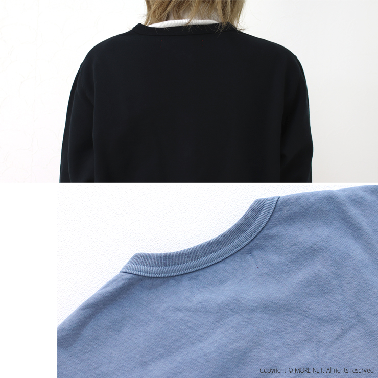 グッドオン Good On 裏起毛クルースウェットカーディガン GOBW1711 日本製 長袖 羽織 ボタン 無地 レディース 2025秋冬 | GOOD ON | 10