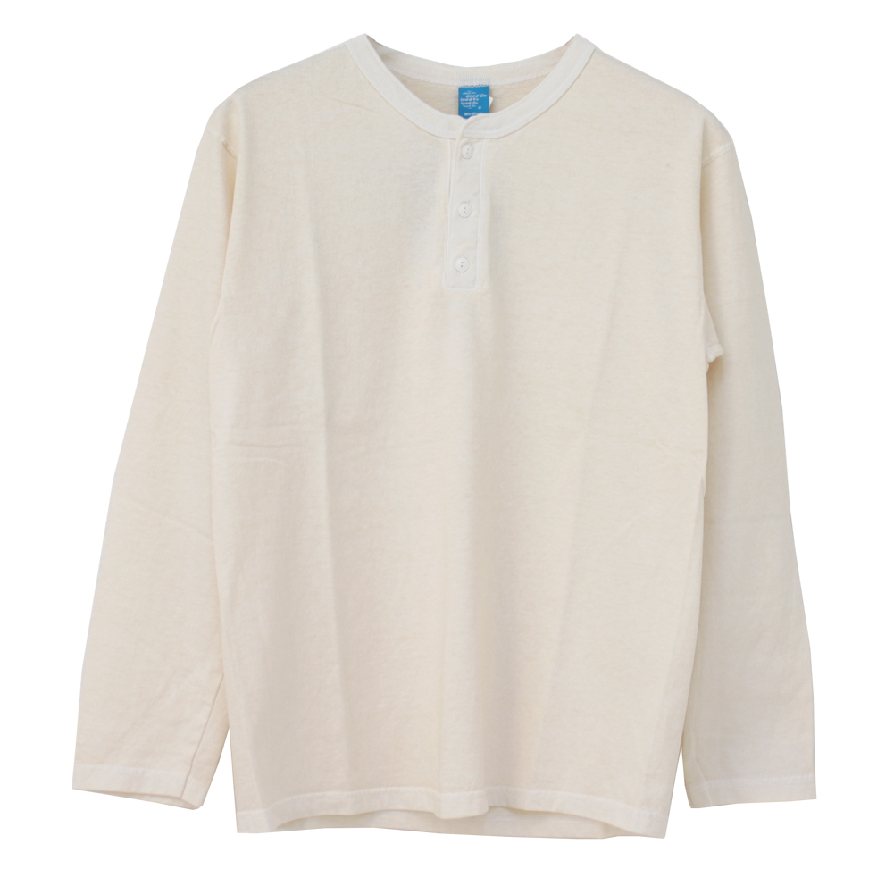 グッドオン Good On ヘンリーネックTシャツ GOLT1601 メンズ 日本製 無地 長袖 | GOOD ON | 16