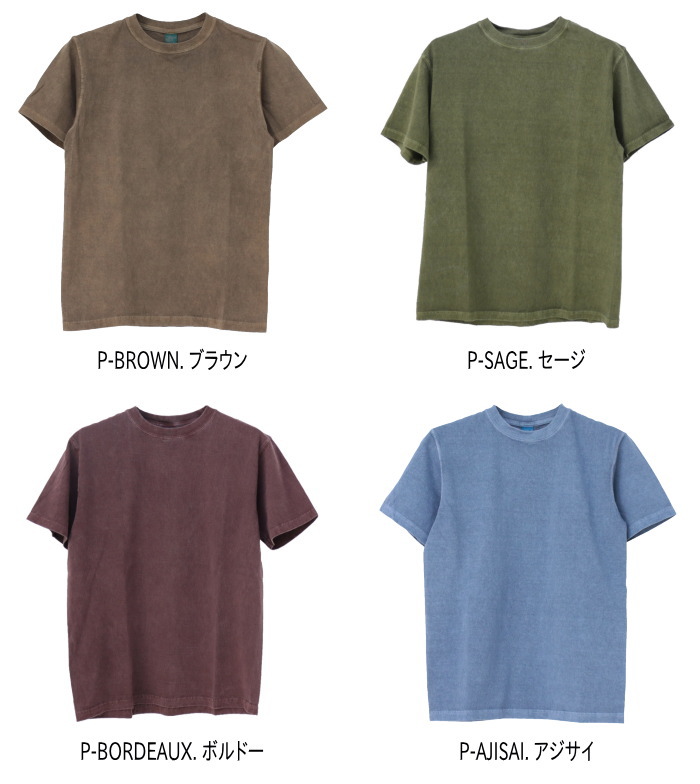 グッドオン Good On ショートスリーブクルーTシャツ GOST-701 日本製 メンズ アメリカ製 レディース 半袖 無地 2025春夏 | GOOD ON | 16