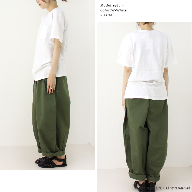 グッドオン Good On ショートスリーブポケットTシャツ GOST0903 日本製 半袖 無地 レディース | GOOD ON | 17