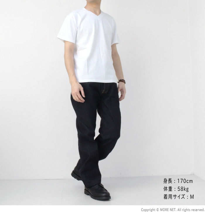 グッドオン Good On ショートスリーブVネックTシャツ GOST1001 日本製 メンズ アメリカ製 レディース 半袖 無地 2025春夏 | GOOD ON | 10