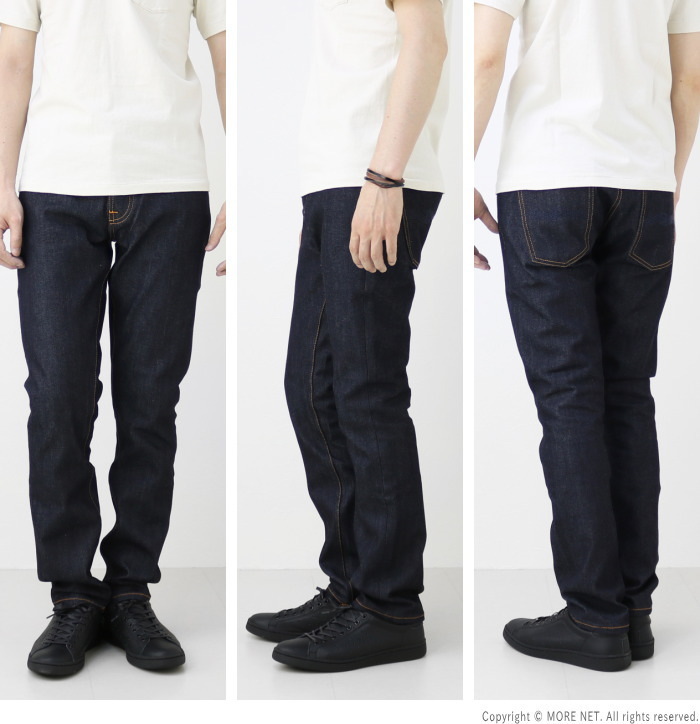 ヌーディージーンズ NUDIE JEANS ストレートスリムフィット GRIM TIM