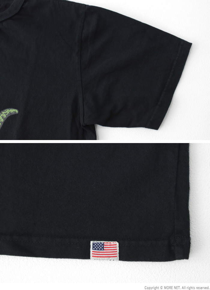 ステュディオ・ダルチザン STUDIO D'ARTISAN ゴジラコラボTシャツ GZ-015 メンズ 日本製 半袖 USAコットン 2025春夏 | STUDIO D'ARTISAN | 07