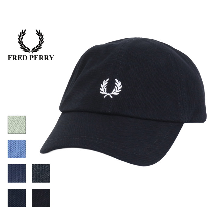 FRED PERRY（フレッドペリー） ピケクラシックキャップ HW2295 メンズ