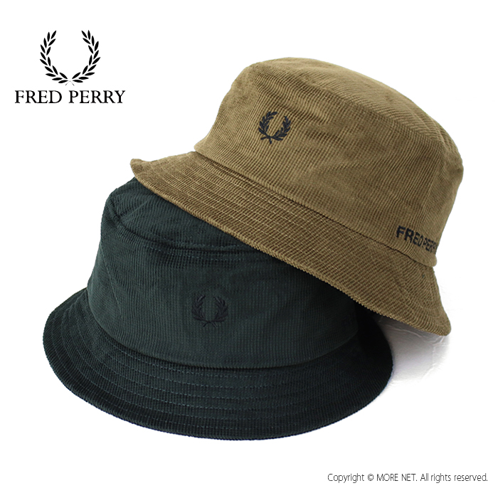 フレッドペリー FRED PERRY デュアルブランデッド ワッフルコーデュロイバケットハット HW6690 メンズ レディース 帽子 バケハ ロゴ  ローレル刺繍 : hw6690 : モアネット casual select - 通販 - Yahoo!ショッピング