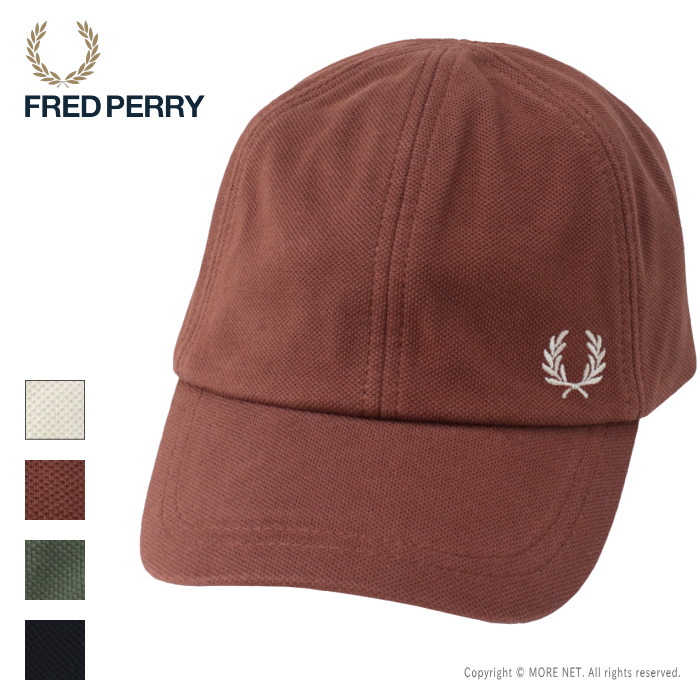 フレッドペリー FRED PERRY ピケクラシックキャップ HW6726 メンズ レディース 帽子 ワンポイント ローレル刺繍 | FRED PERRY | 03