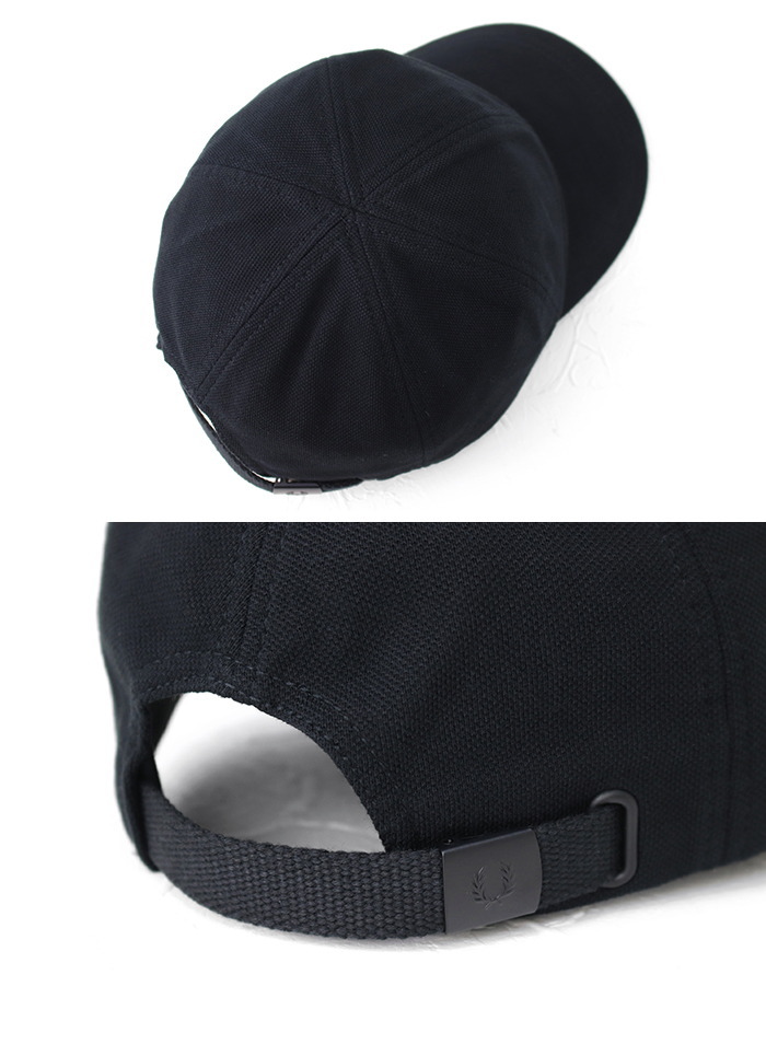フレッドペリー FRED PERRY ピケクラシックキャップ HW6726 メンズ レディース 帽子 ワンポイント ローレル刺繍 | FRED PERRY | 07