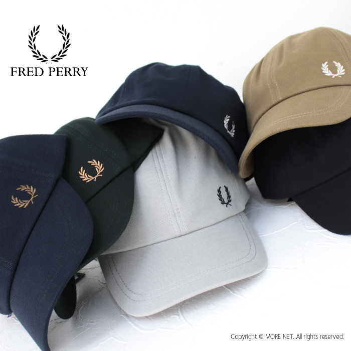 フレッドペリー FRED PERRY ピケクラシックキャップ HW6726 メンズ レディース 帽子 ワンポイント ローレル刺繍 2024春夏