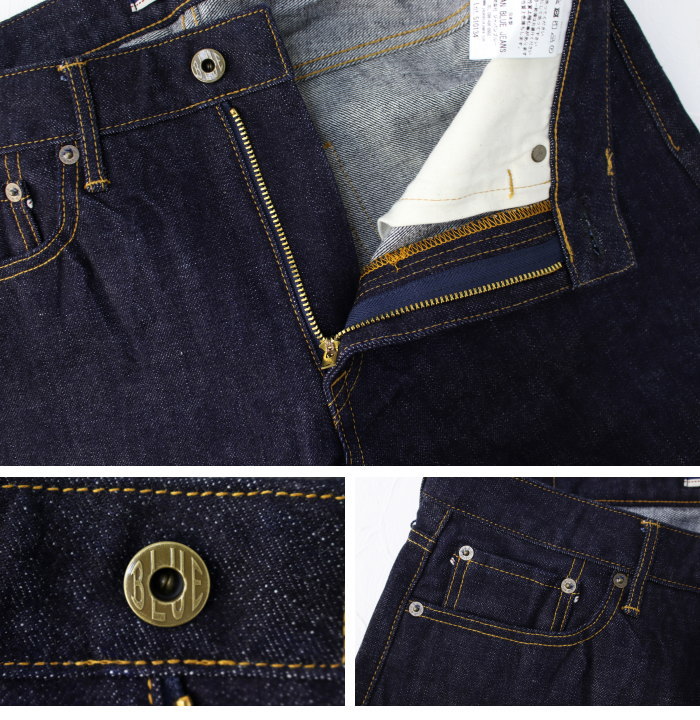 ジャパンブルージーンズ JAPAN BLUE JEANS クラシックストレートジーンズ CIRCLE 14.8ozアメリカ綿セルヴィッチデニム J401-ID メンズ 日本製 | JAPAN BLUE JEANS | 04