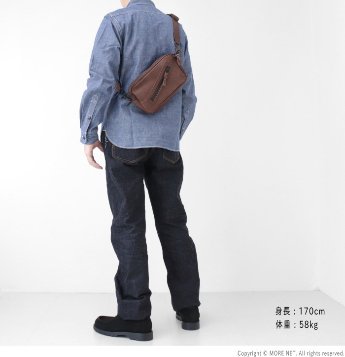 バトラーバーナーセイルズ Butler Verner Sails 馬革スクエアジップショルダー JA-2427-33 メンズ レディース 鞄 2025春夏 | Butler Verner Sails | 11