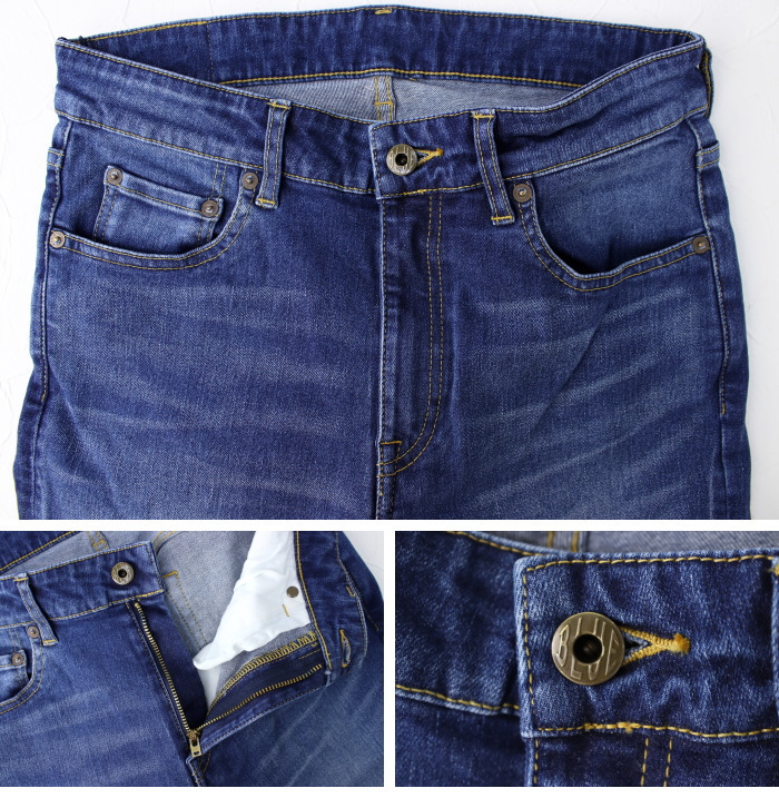 ジャパンブルージーンズ JAPAN BLUE JEANS 12ozハイパーストレッチ エイジング加工 テーパードジーンズ JBAG11023A メンズ 日本製 デニム | JAPAN BLUE JEANS | 03
