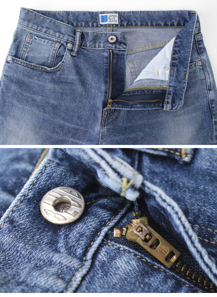 ジャパンブルージーンズ JAPAN BLUE JEANS アルティメットストレッチデニム ダメージジーンズ JBAG1322-S01 メンズ 日本製 スリム リメイク加工 2025春夏 | JAPAN BLUE JEANS | 03