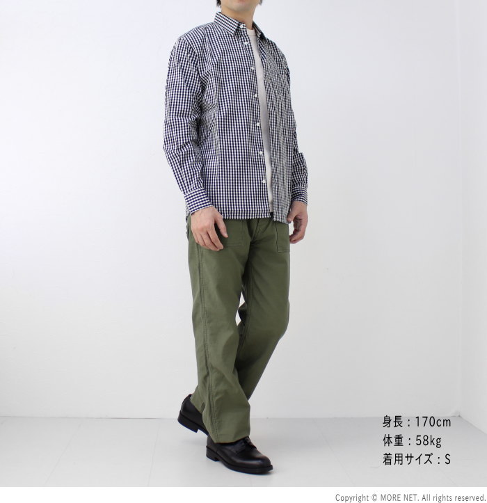 ジャパンブルージーンズ JAPAN BLUE JEANS ミリタリーバックサテン ベイカーパンツ JBPT1000 メンズ 日本製 ベーカー | MANUAL ALPHABET | 09