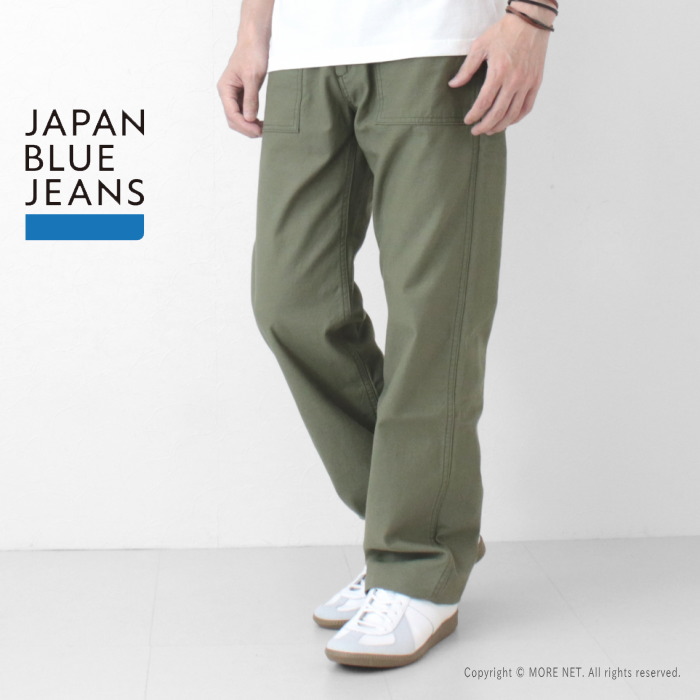 ジャパンブルージーンズ JAPAN BLUE JEANS ミリタリーバックサテン ベイカーパンツ JBPT1031 メンズ 日本製 ベーカー 2025秋冬 | JAPAN BLUE JEANS