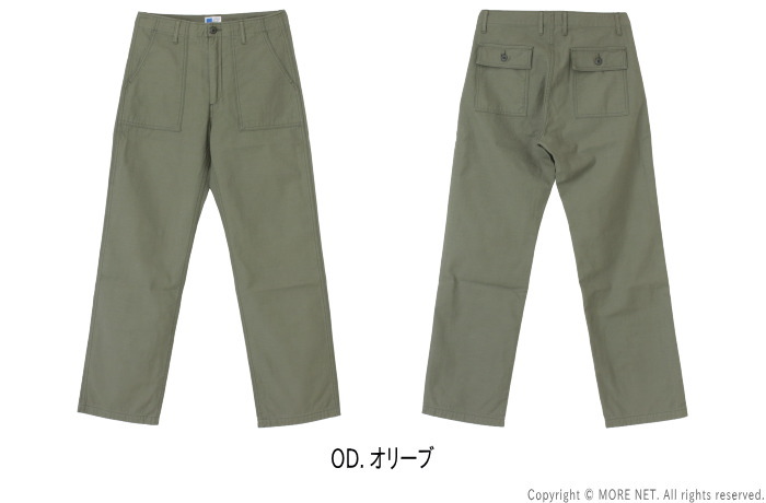 ジャパンブルージーンズ JAPAN BLUE JEANS ミリタリーバックサテン ベイカーパンツ JBPT1031 メンズ 日本製 ベーカー 2025秋冬 | JAPAN BLUE JEANS | 02