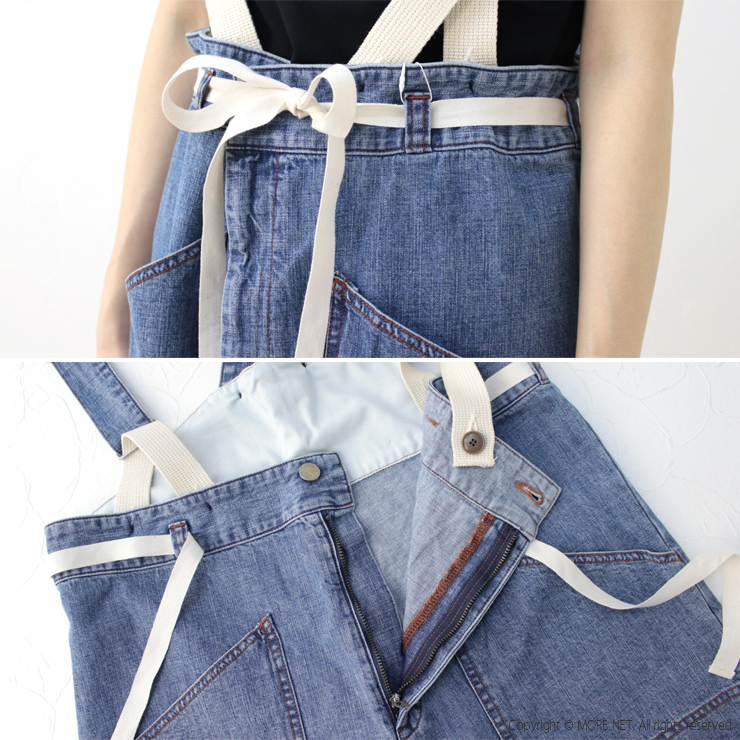 SALE セール/ジョンブル JOHNBULL 10ozジンバブエデニムサスペンダーパンツ JL241P21 日本製 ワイド レディース ボトム /返品・交換不可 | Johnbull | 07