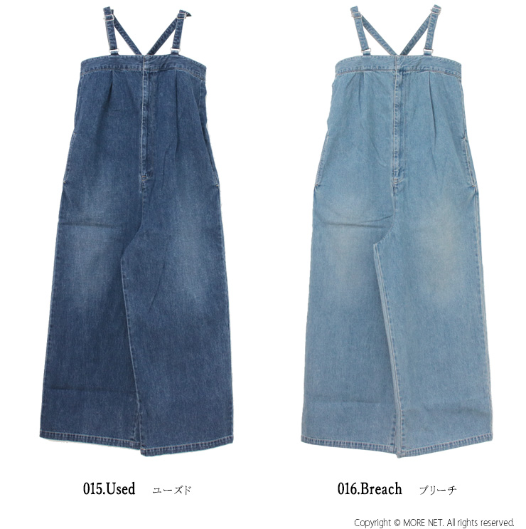 ジョンブル JOHNBULL デニムタックベアサロペット JL251P21 日本製 オーバーオール ワイド パンツ ロング丈 ボトム 2025春夏 /返品・交換不可/SALE セール | Johnbull | 03
