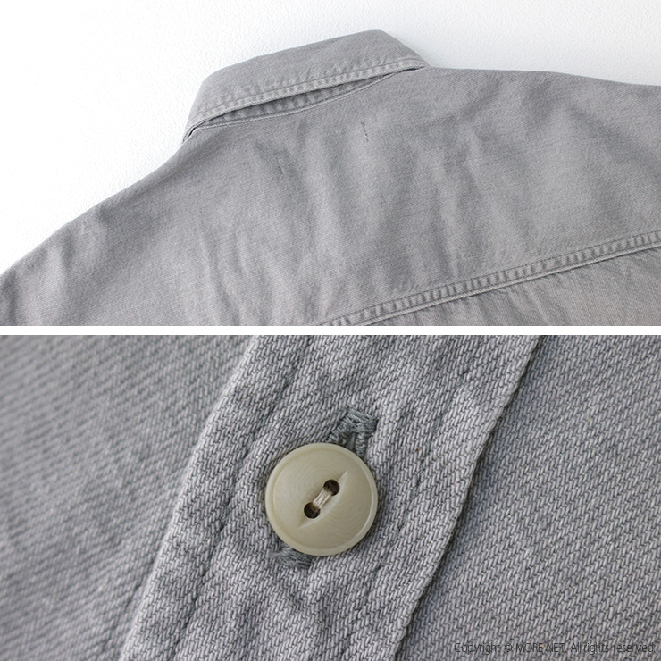 ジョンブル JOHNBULL デニム/ブラックデニムクロップドシャツ JL251S01/JL251S18 トップス 長袖 日本製 レディース 2025春夏 | Johnbull | 07