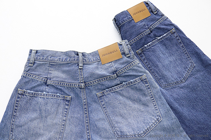 Johnbull（ジョンブル） デニムサイドシームパンツ JL261P09 ジーンズ