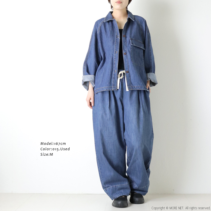 Johnbull（ジョンブル） ライトデニムイージーパンツ JL261P11