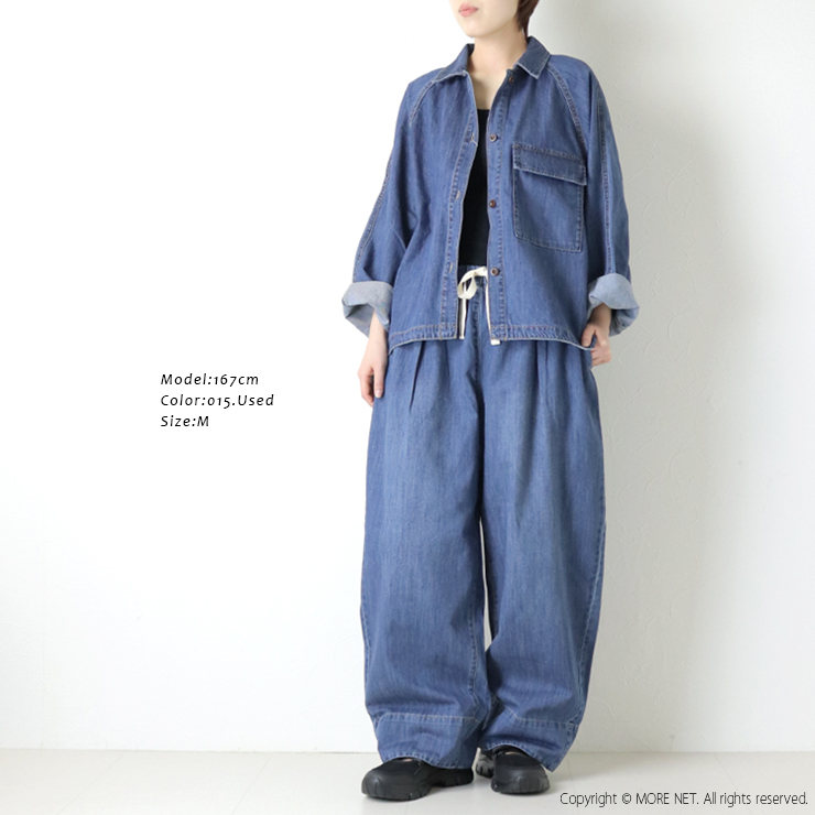 Johnbull（ジョンブル） ライトデニムシャツブルゾン JL261S08 長袖 