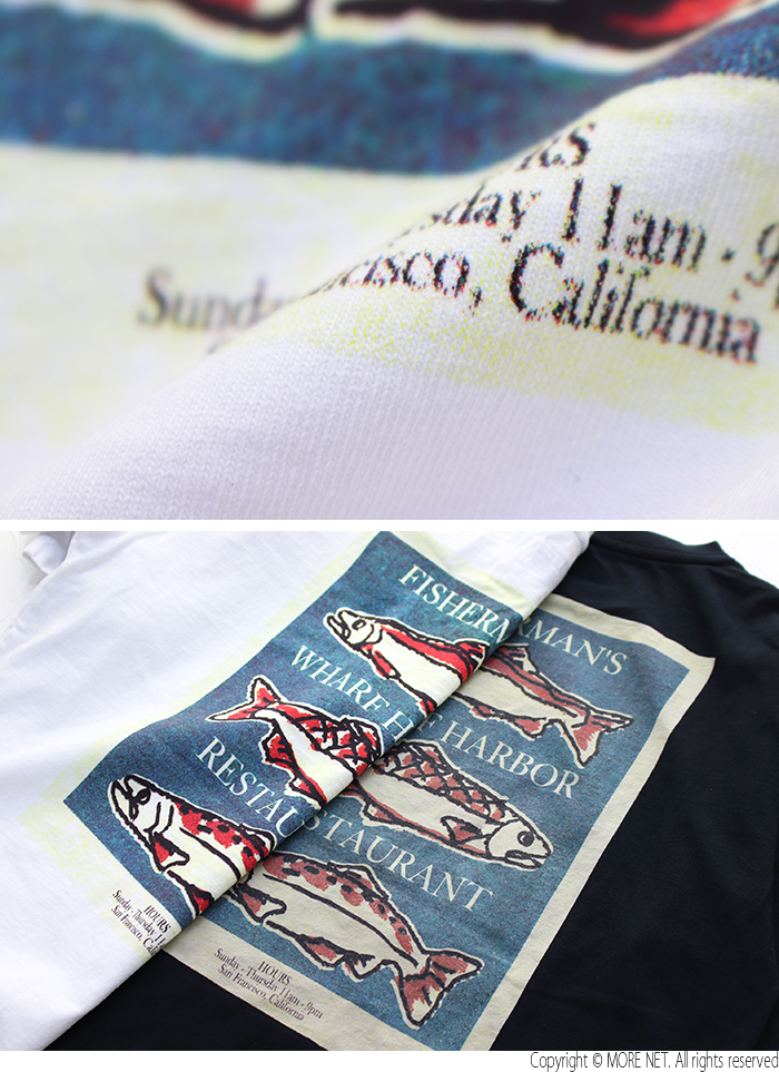 ジョンブル JOHNBULL ポケット付きプリントTシャツ  JM233C28 メンズ 半袖 FISH /返品・交換不可/SALE セール | Johnbull | 06