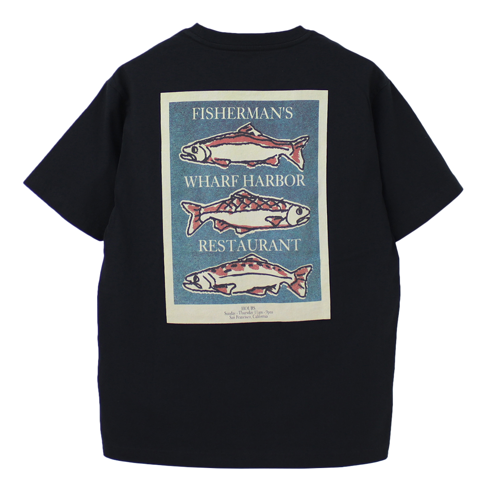 ジョンブル JOHNBULL ポケット付きプリントTシャツ  JM233C28 メンズ 半袖 FISH /返品・交換不可/SALE セール | Johnbull | 09