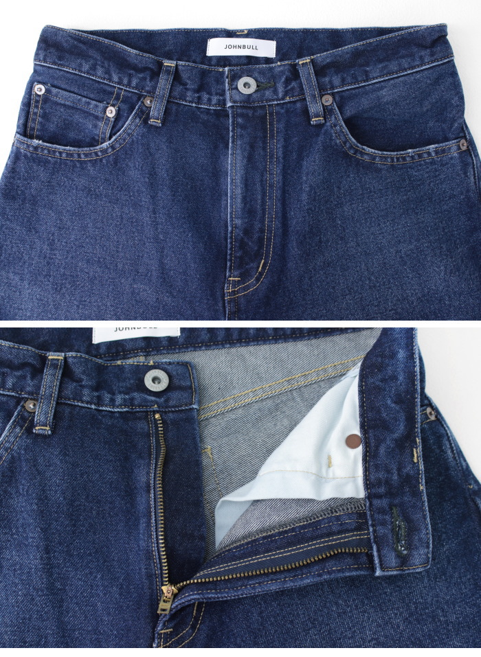 ジョンブル JOHNBULL ワイドテーパード5pジーンズ JM243P02 メンズ 日本製 13.5オンス ユーズド /返品・交換不可/SALE セール 爆買 | Johnbull | 03