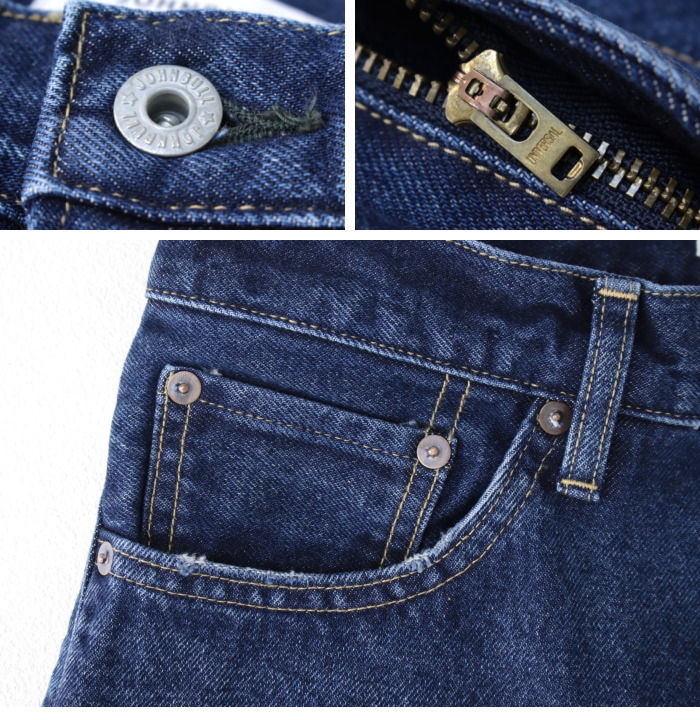 ジョンブル JOHNBULL ワイドテーパード5pジーンズ JM243P02 メンズ 日本製 13.5オンス ユーズド /返品・交換不可/SALE セール 爆買 | Johnbull | 04