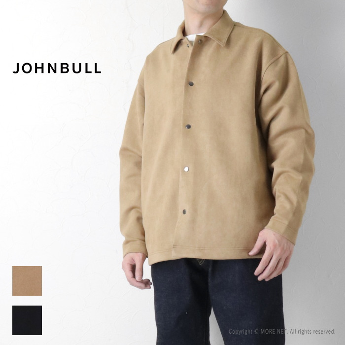 Johnbull（ジョンブル） エコスウェードシャツ JM254S01 メンズ