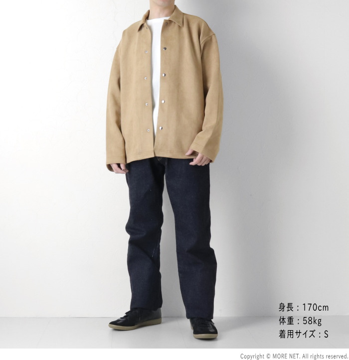 Johnbull（ジョンブル） エコスウェードシャツ JM254S01 メンズ