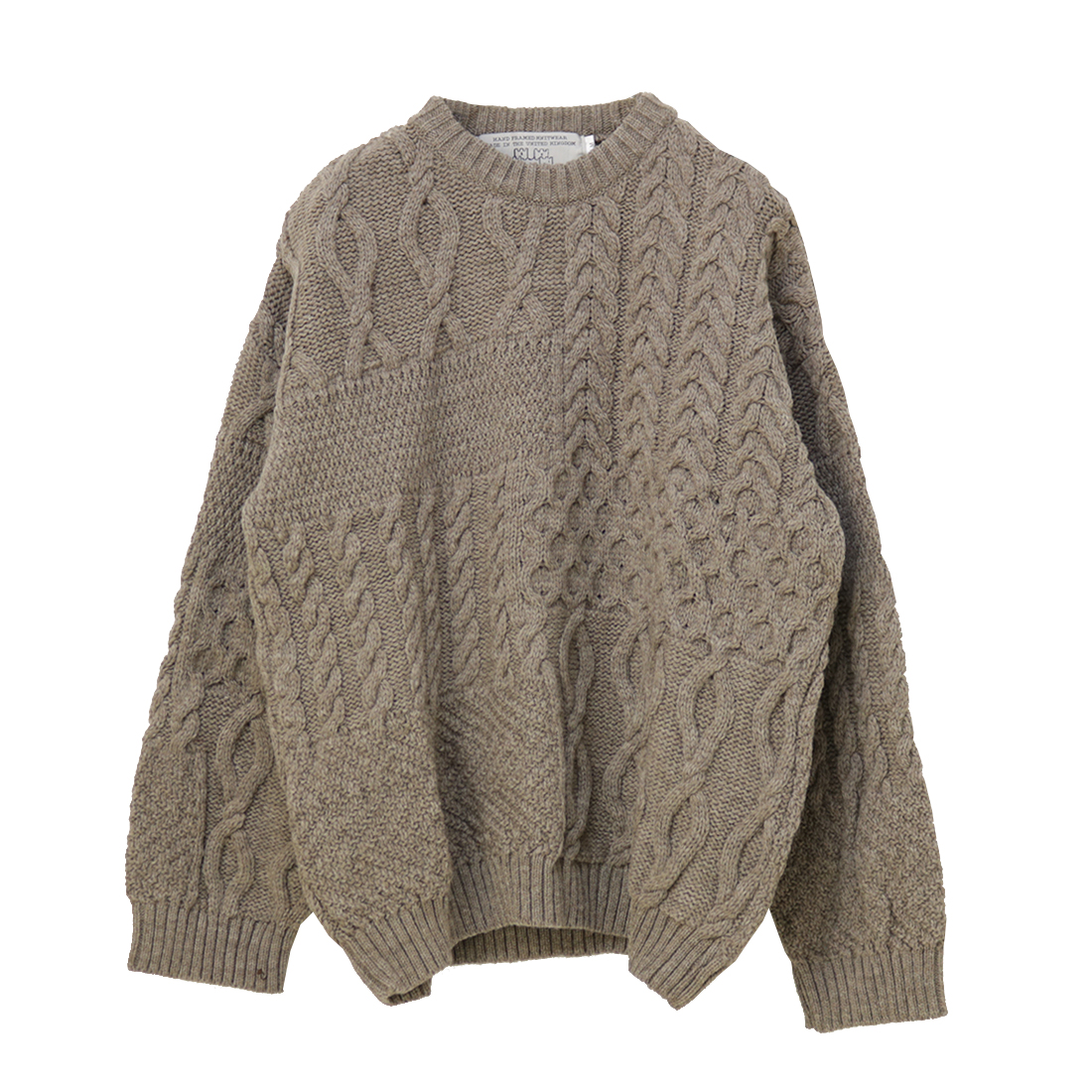 オールドダービーニットウェア OLDDERBY KNITWEAR アランケーブル