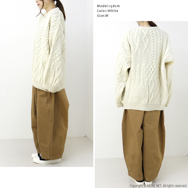 オールドダービーニットウェア OLDDERBY KNITWEAR アランケーブル