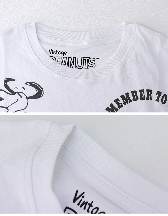 ジョンブル JOHNBULL ピーナッツコラボ コラージュプリントTシャツ JT251C51 メンズ スヌーピー 半袖 2025春夏 | Johnbull | 03