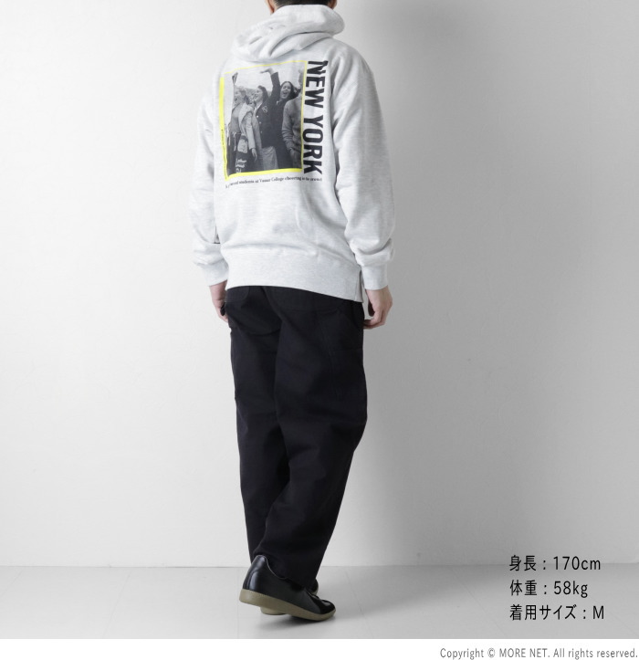 ジョンブル JOHNBULL LIFEコラボスウェットパーカー JT254C14 メンズ レディース プルオーバー Johnbull（ジョンブル） JOHNBULL LIFEコラボスウェットパーカー