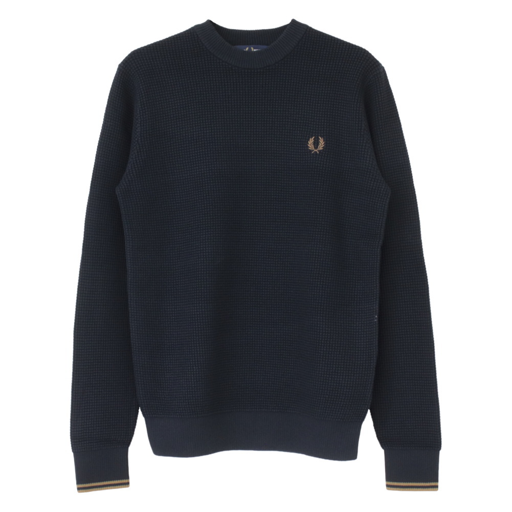 FRED PERRY（フレッドペリー） コットンワッフルニット K6507 メンズ