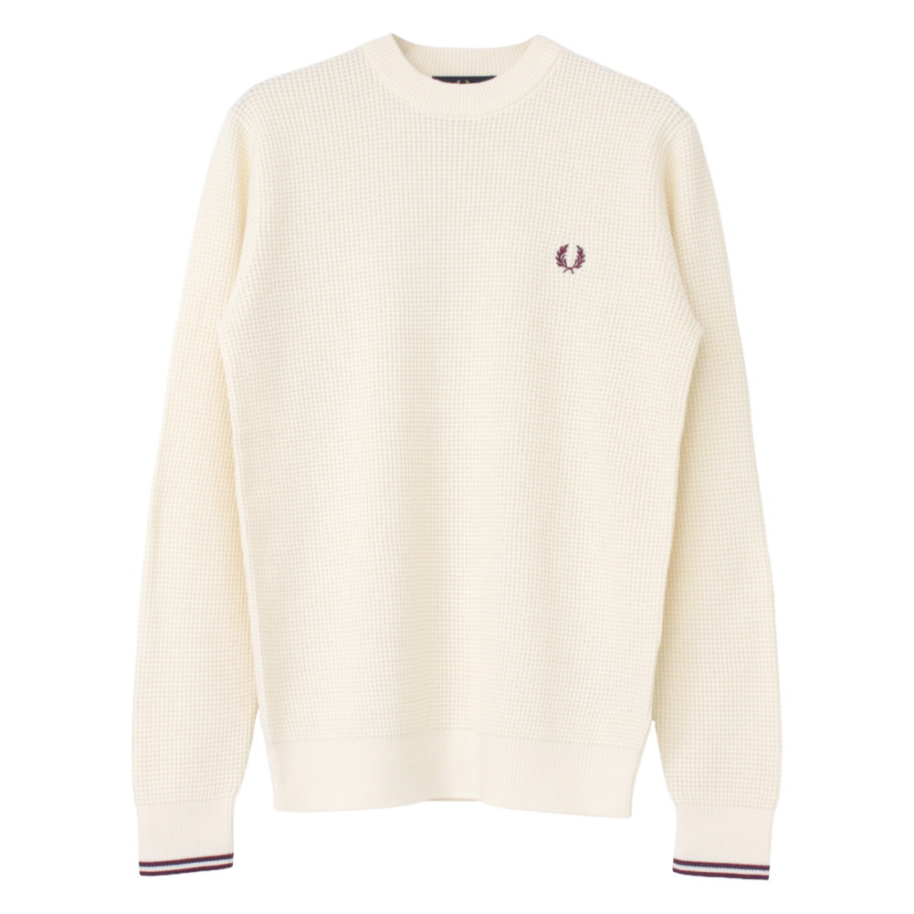 FRED PERRY（フレッドペリー） コットンワッフルニット K6507 メンズ