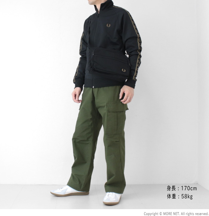フレッドペリー FRED PERRY クロスボディーバッグ L1193  メンズ レディース ショルダー ナイロン 2025秋冬 | FRED PERRY | 09
