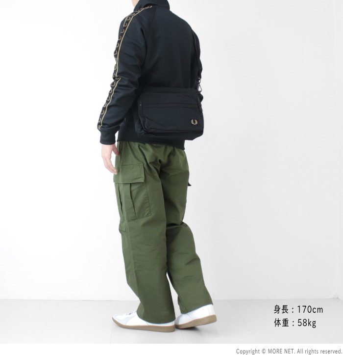 フレッドペリー FRED PERRY クロスボディーバッグ L1193  メンズ レディース ショルダー ナイロン 2025秋冬 | FRED PERRY | 10